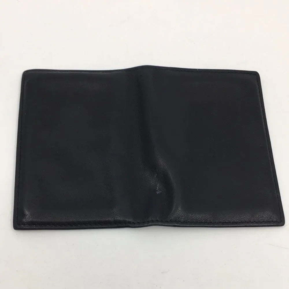 TUMI - Slim Card Case - Black Leather